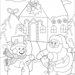 Snowman and Santa Preparing...