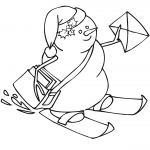 Snowman Postman