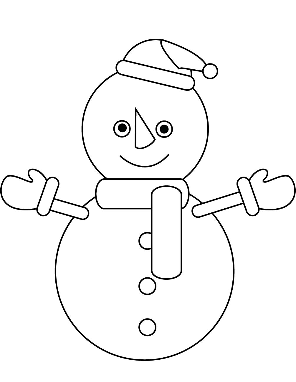 Cute Snowman