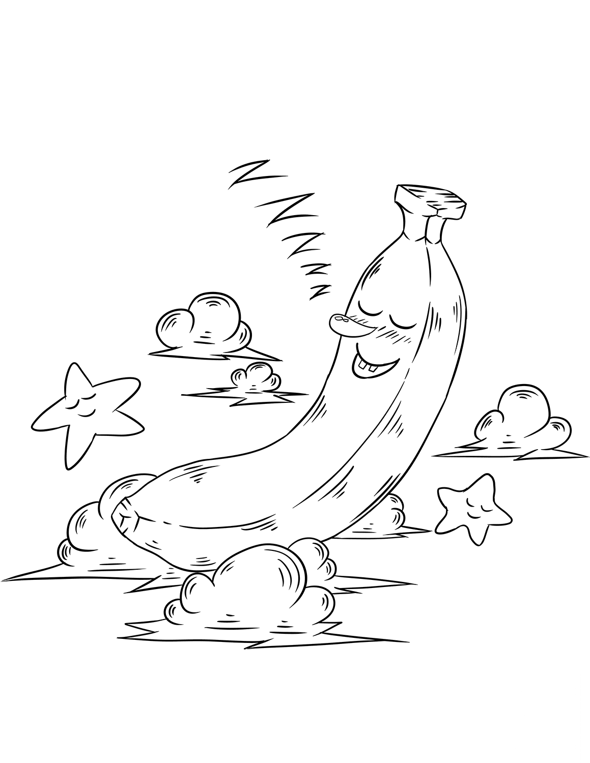 Cartoon Banana