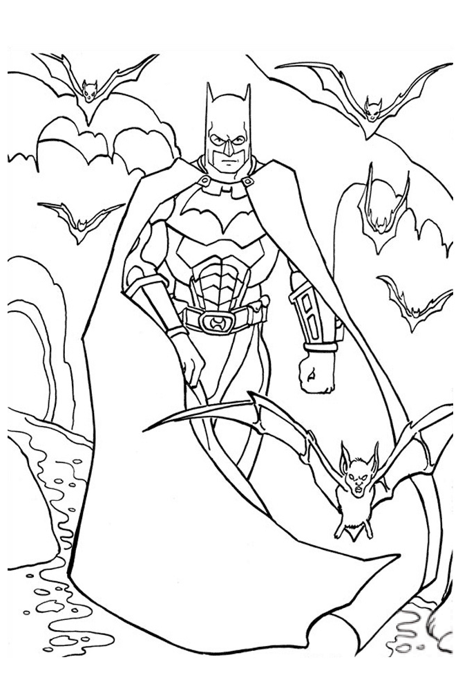 Batman with Bats