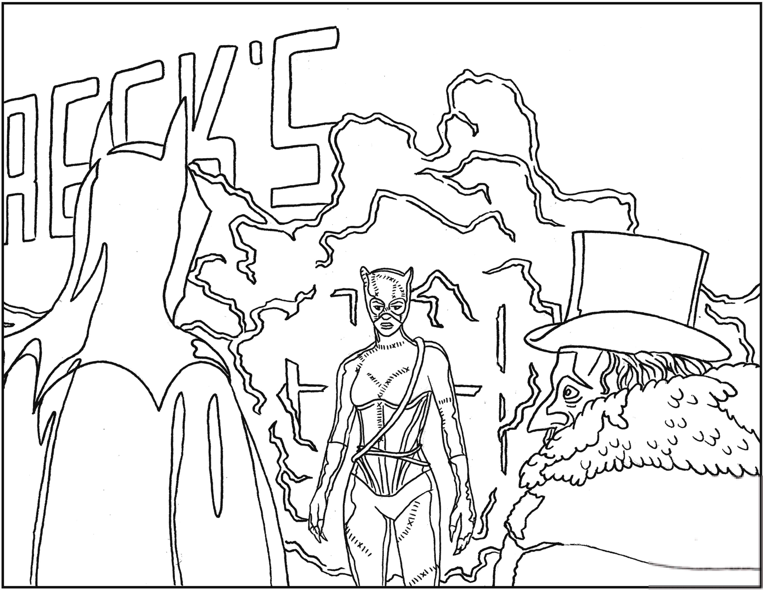 Batman Returns Scene