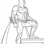 Batman on the Top of Building