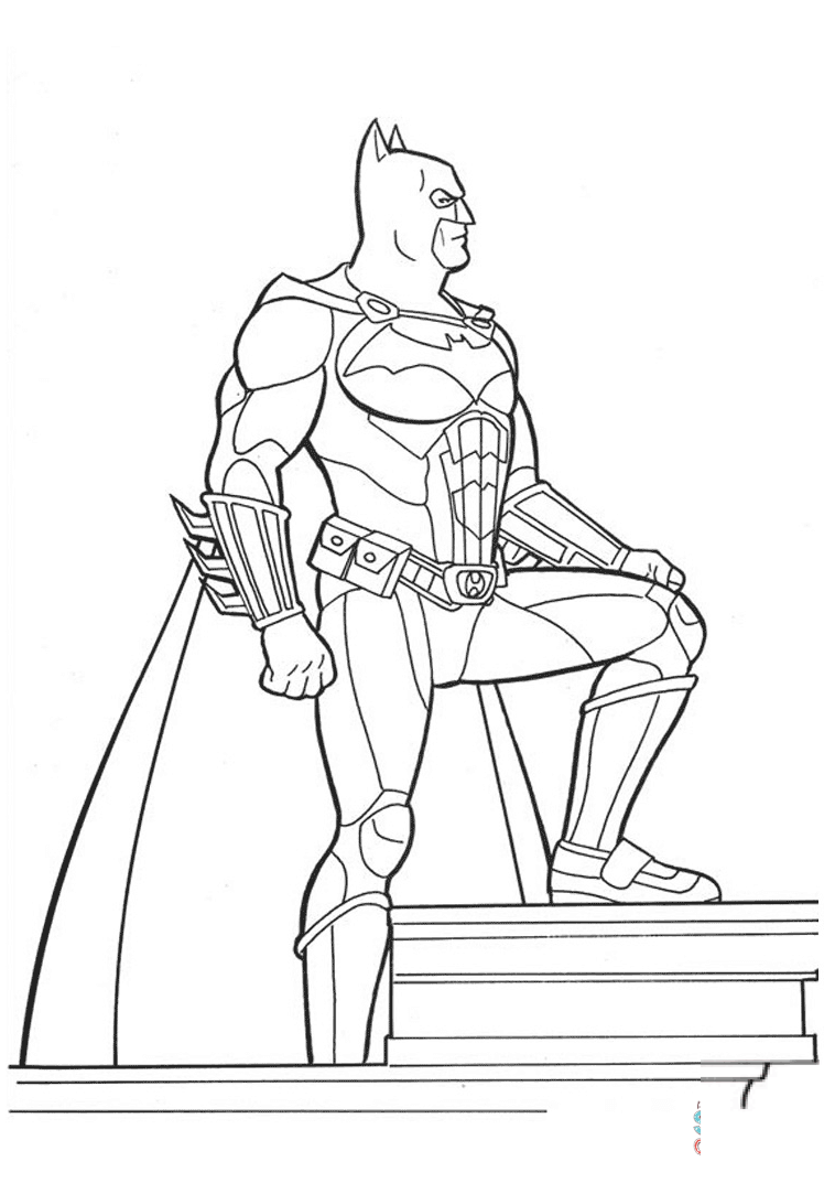 Batman on the Top of Building