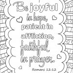 Be Joyful in Hope, Patient in...