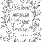 We Love Because He First Loved Us