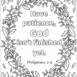 Have Patience, God isn't Finished Yet