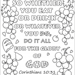 So Whether You Eat Or Drink Or...