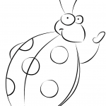 Cartoon Ladybug