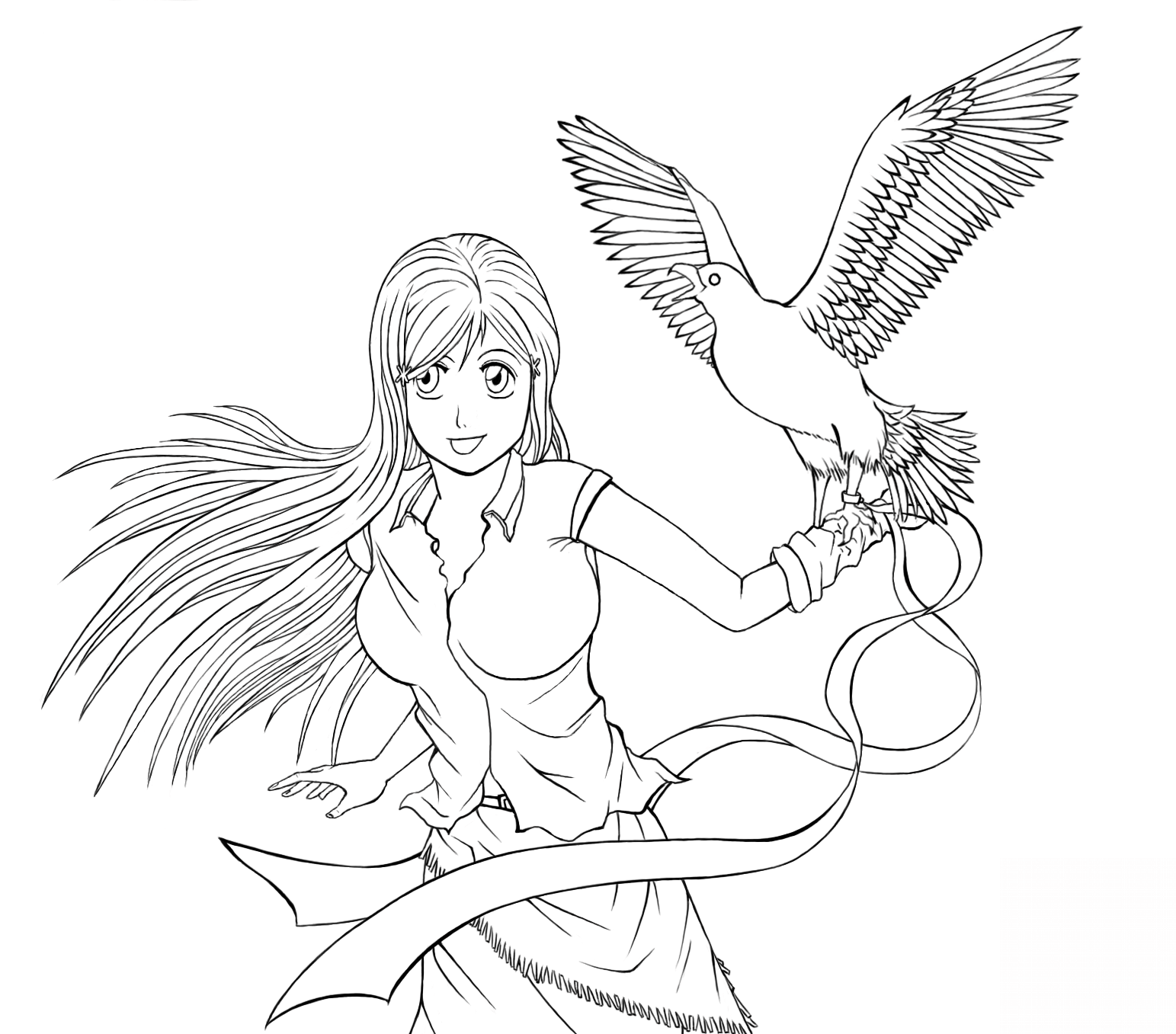 Inoue Orihime from Anime Bleach