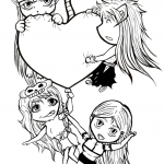 Chibis with Heart from Manga Bleach