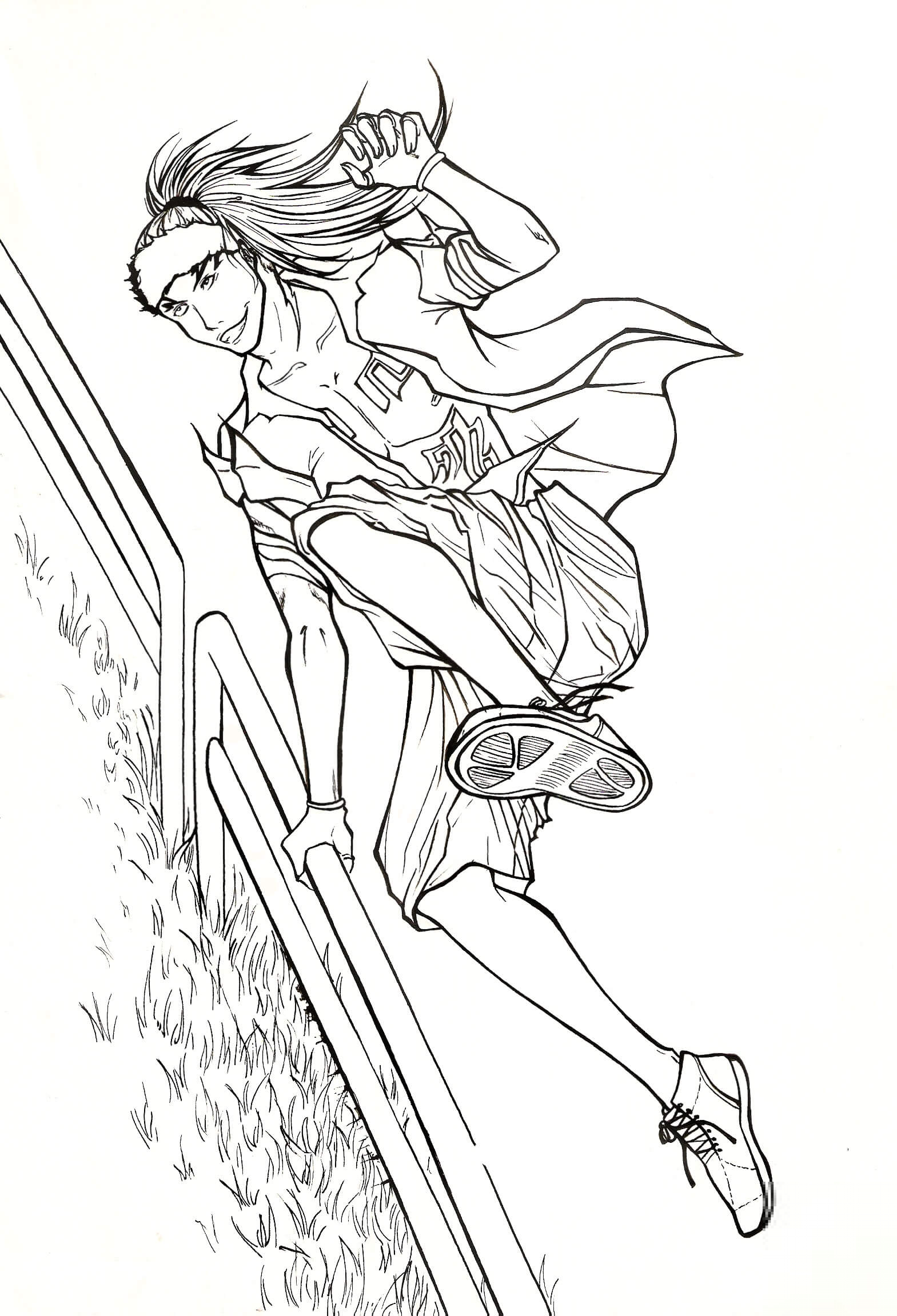 Abarai Renji from Manga Bleach