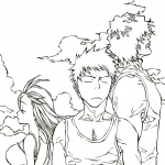 Trio from Manga/Anime Bleach