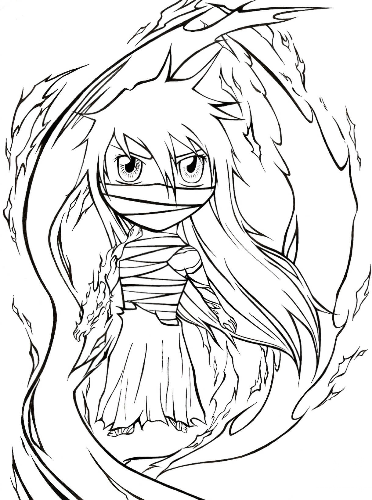 Chibi Mugetsu from Manga Bleach