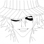 Urahara Kisuke from Bleach Manga