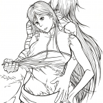 Inoue Orihime and Kurosaki ...