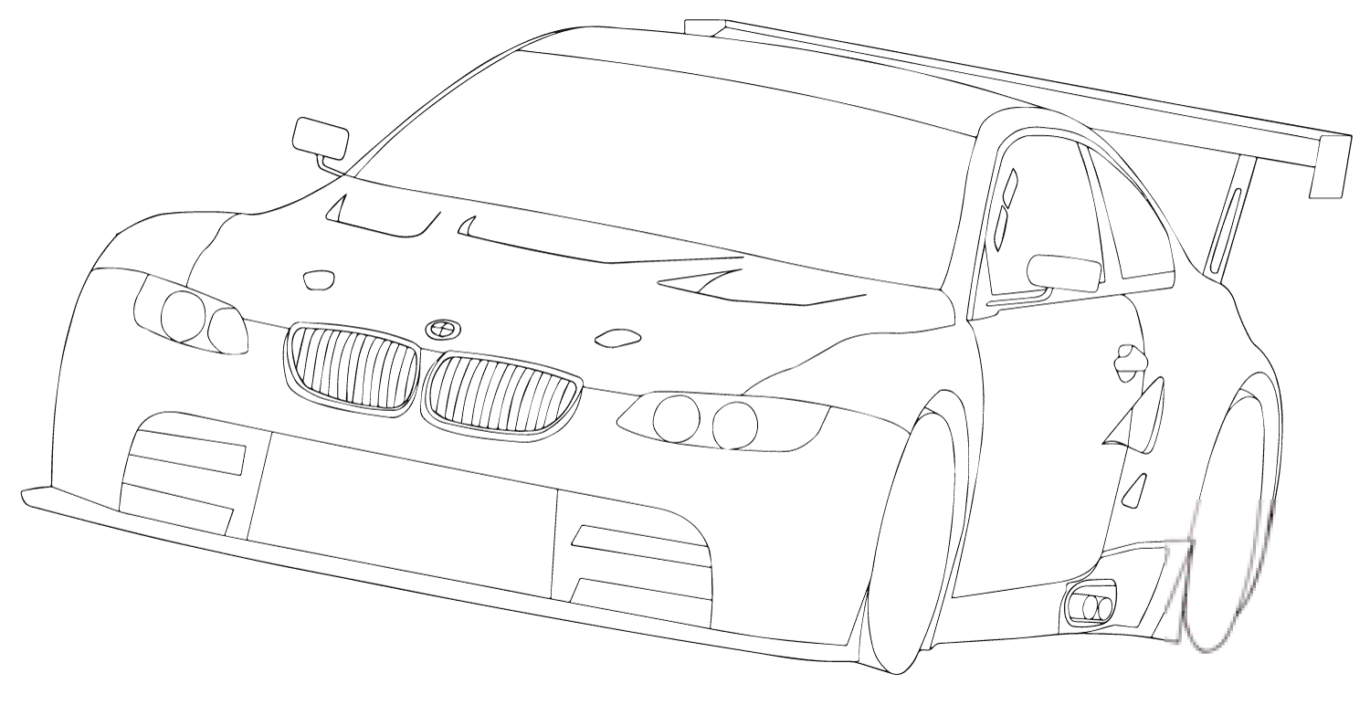BMW E92 M3 GTR