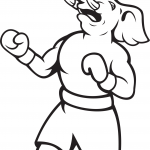 Republikański słoń bokser