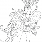 Beautiful Samba Dancer