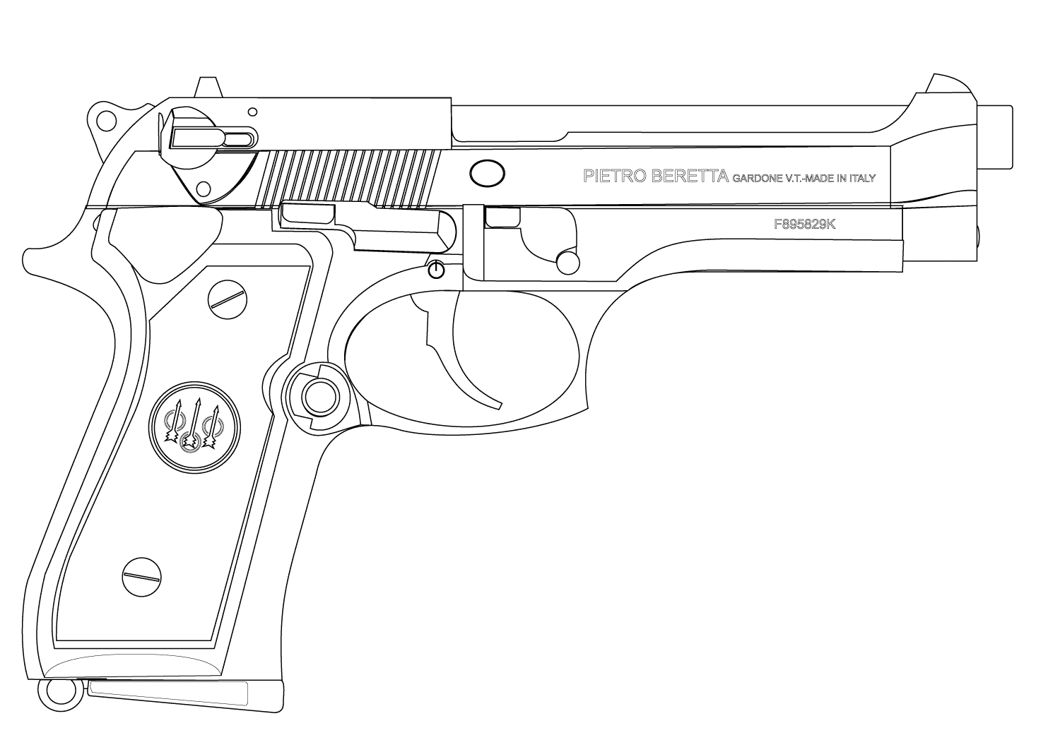 Pistolet Beretta