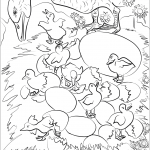 At Last the Eggs Cracked One After...