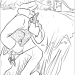 A Man Rescues the Duckling and...