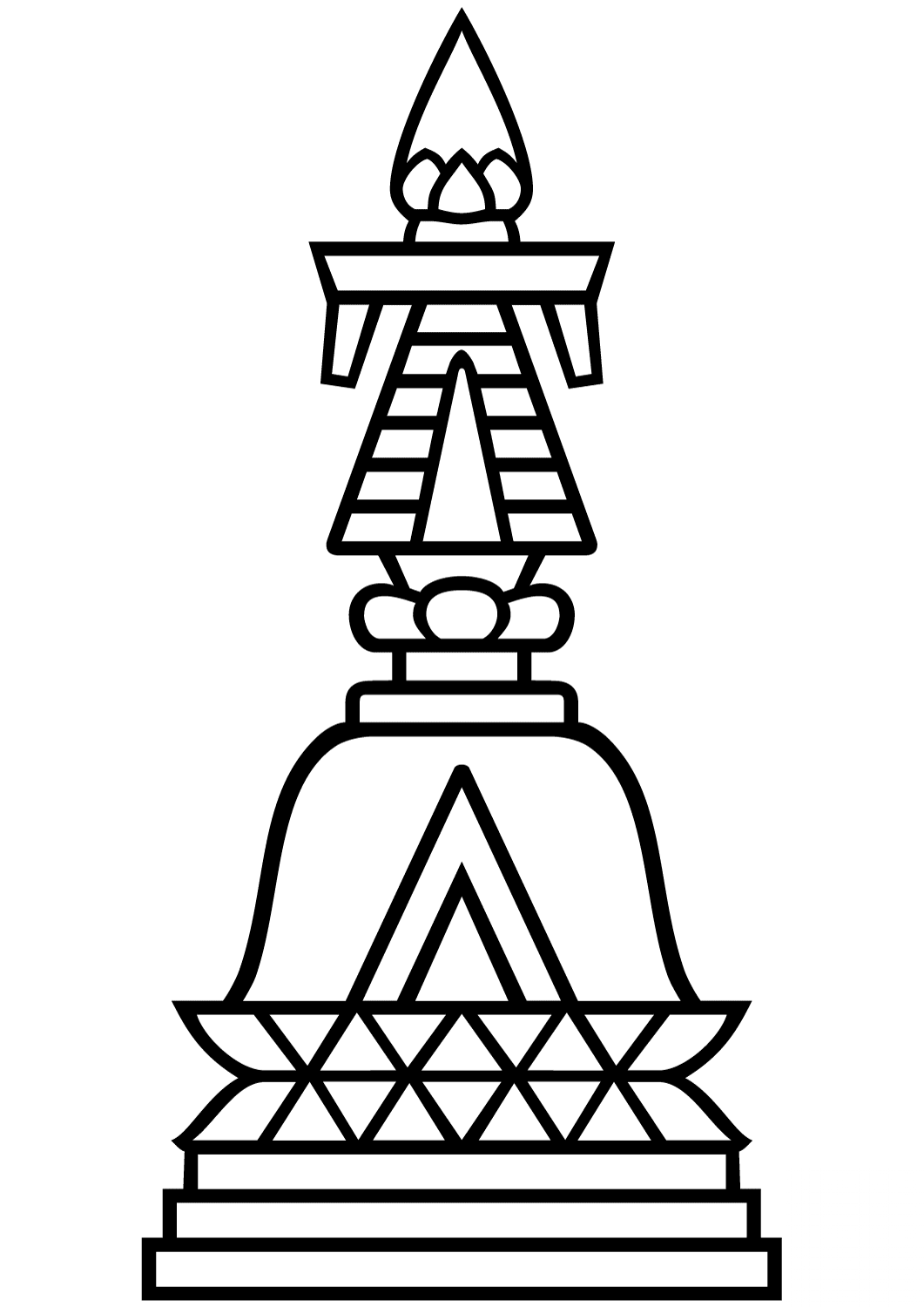 Tangut Choten Symbol