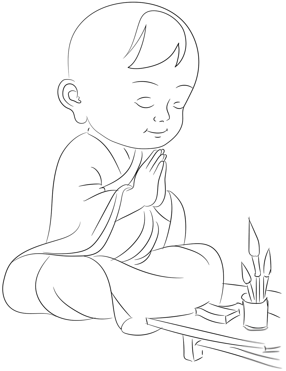 Little Buddhist Monk