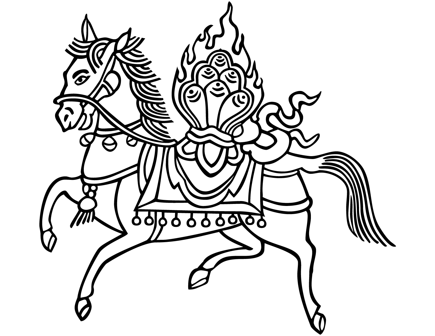 Lungta Symbol - Wind Horse