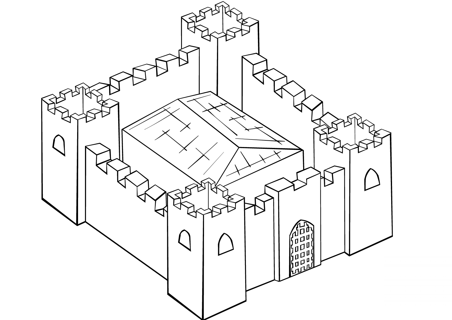 Fortified Castle