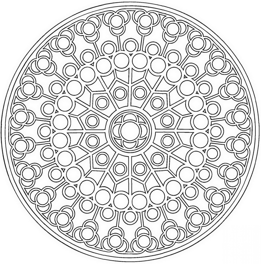Celtic Mandala with Circles