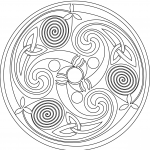 Celtic Spiral Mandala