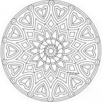 Celtic Mandala with Flower