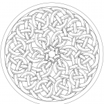 Celtic Knotwork Mandala