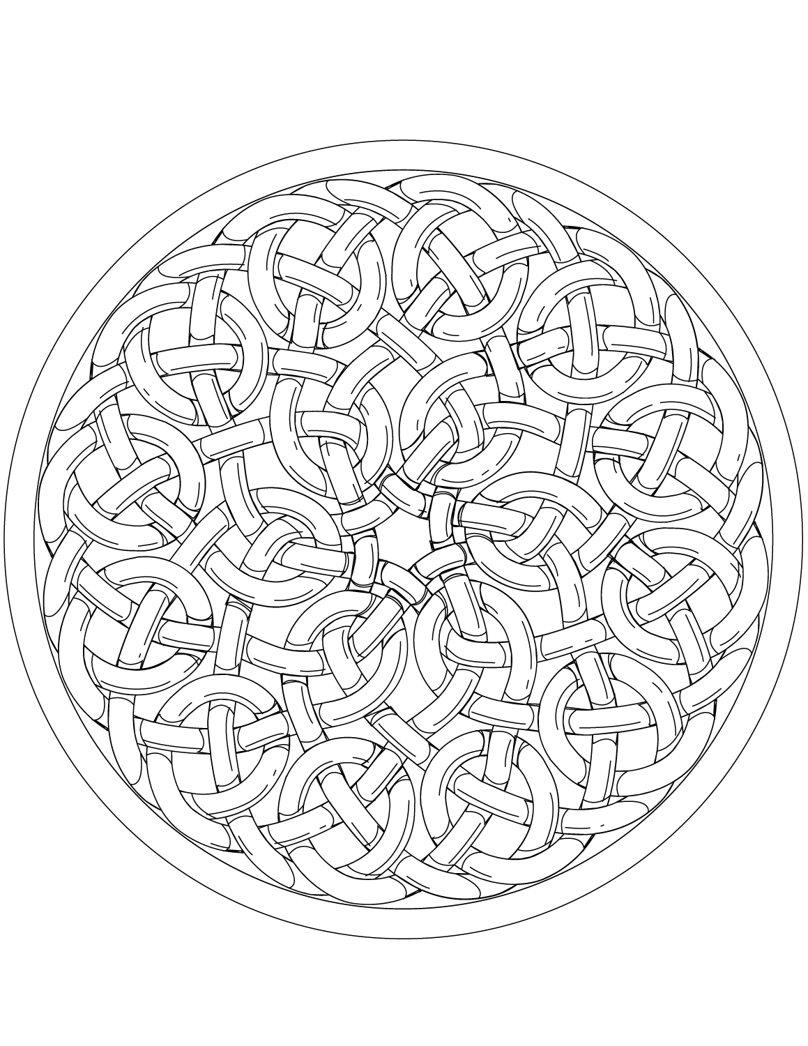 Celtic Knotwork Mandala