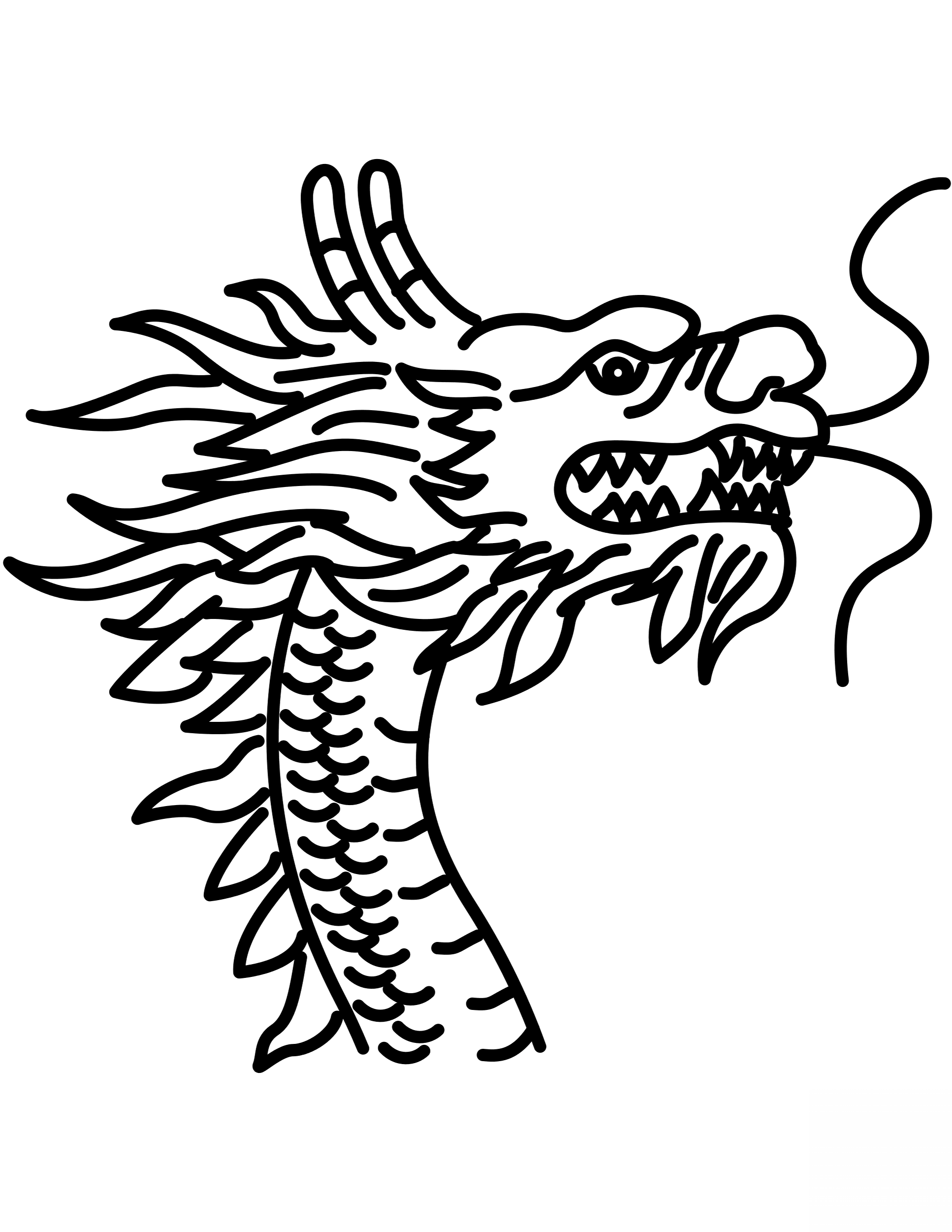 Chinese Dragon Head