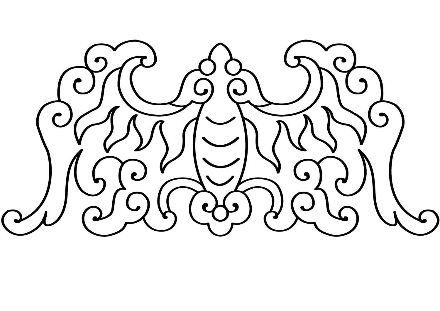 Chinese Traditional Auspicious Pattern