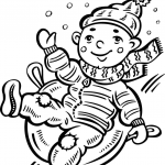 Dziecko zjeżdżające z górki...