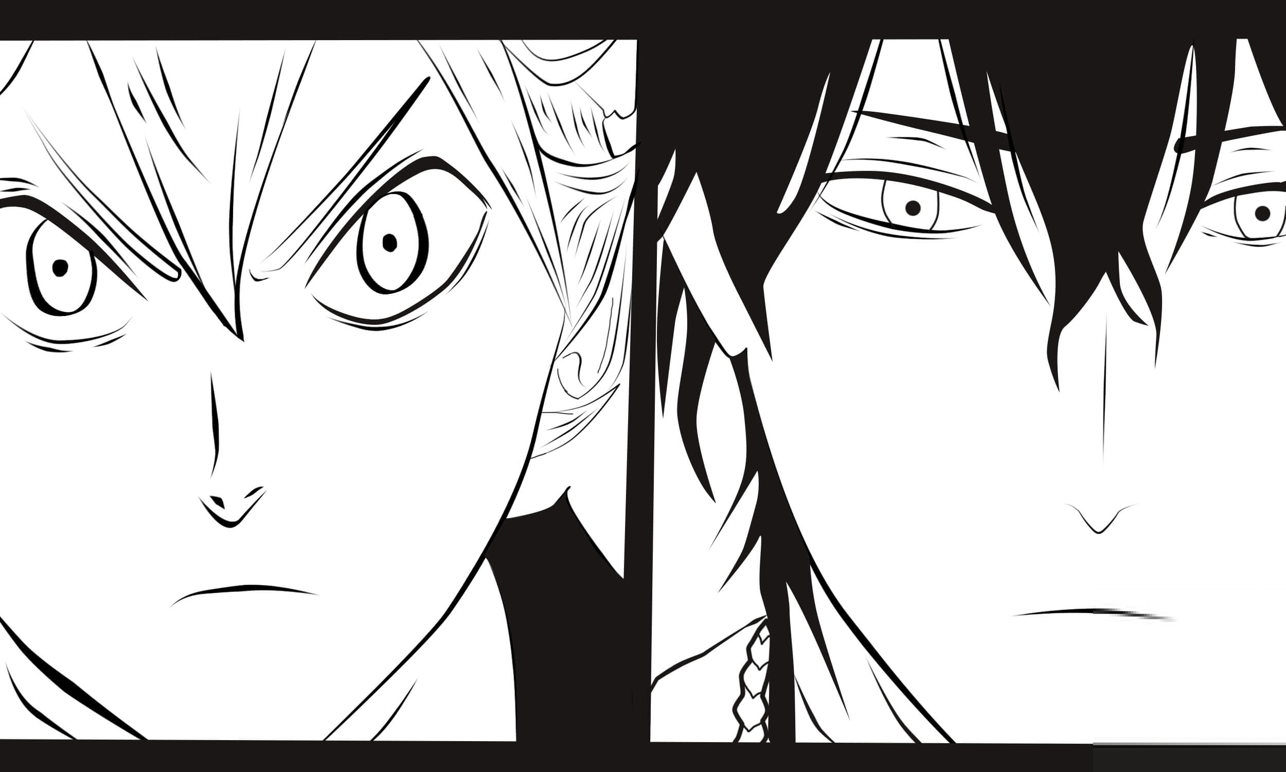 Asta and Yuno from Black Clover