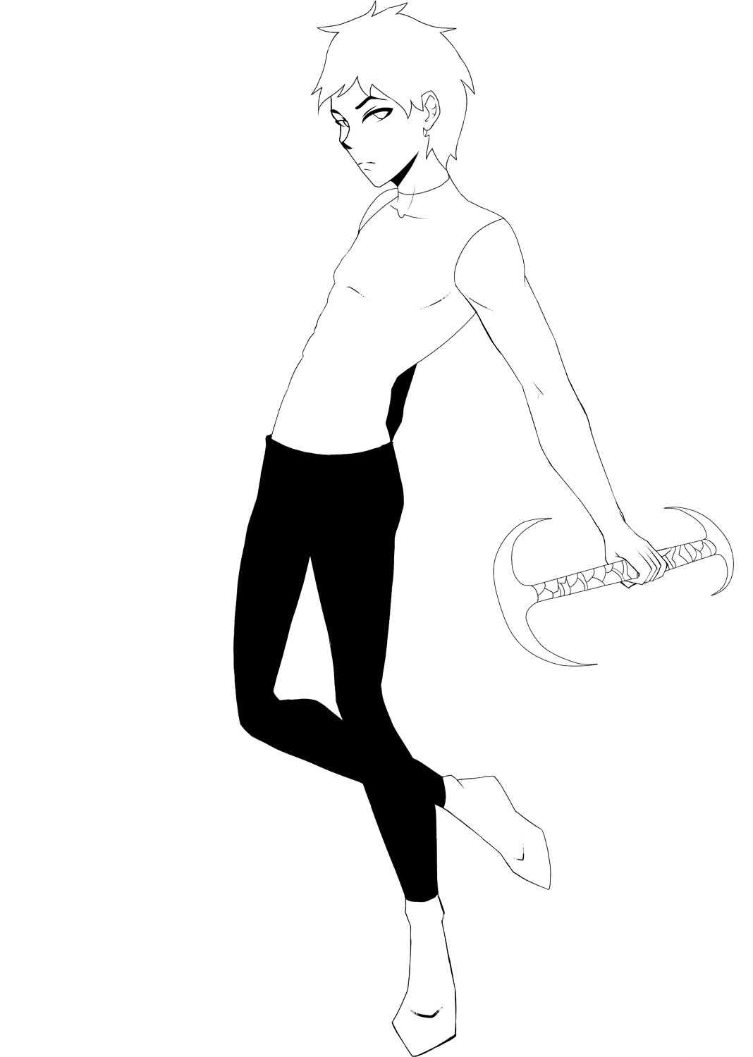 Anime Boy by Gabriela Gogonea