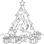 Christmas Tree with Presents