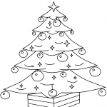 Christmas Tree with Ornaments