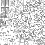 A Little Girl is Decorating a...