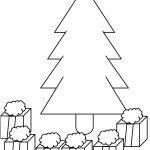 Xmas Tree with Presents Under It