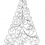 Swirly Christmas Tree