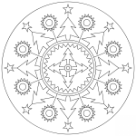 Christmas Mandala