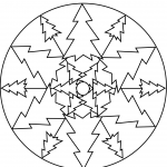 Christmas Tree Mandala