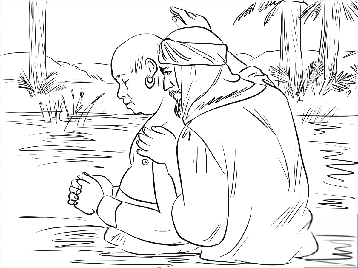 Philip Baptized the Ethiopian Eunuch