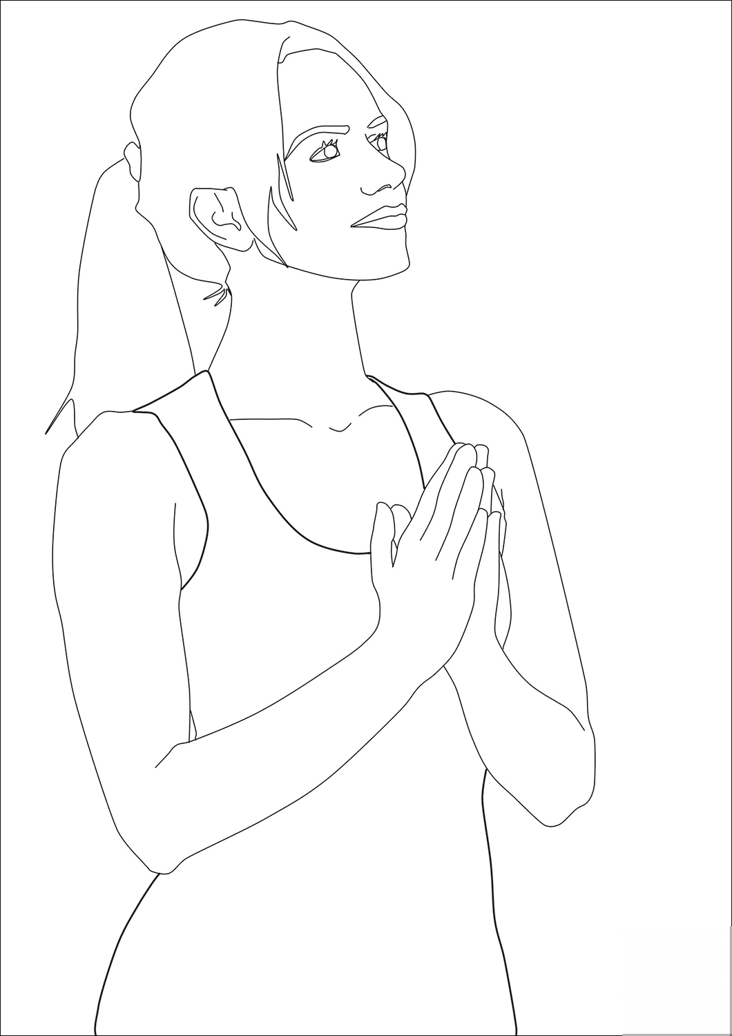 Praying Woman