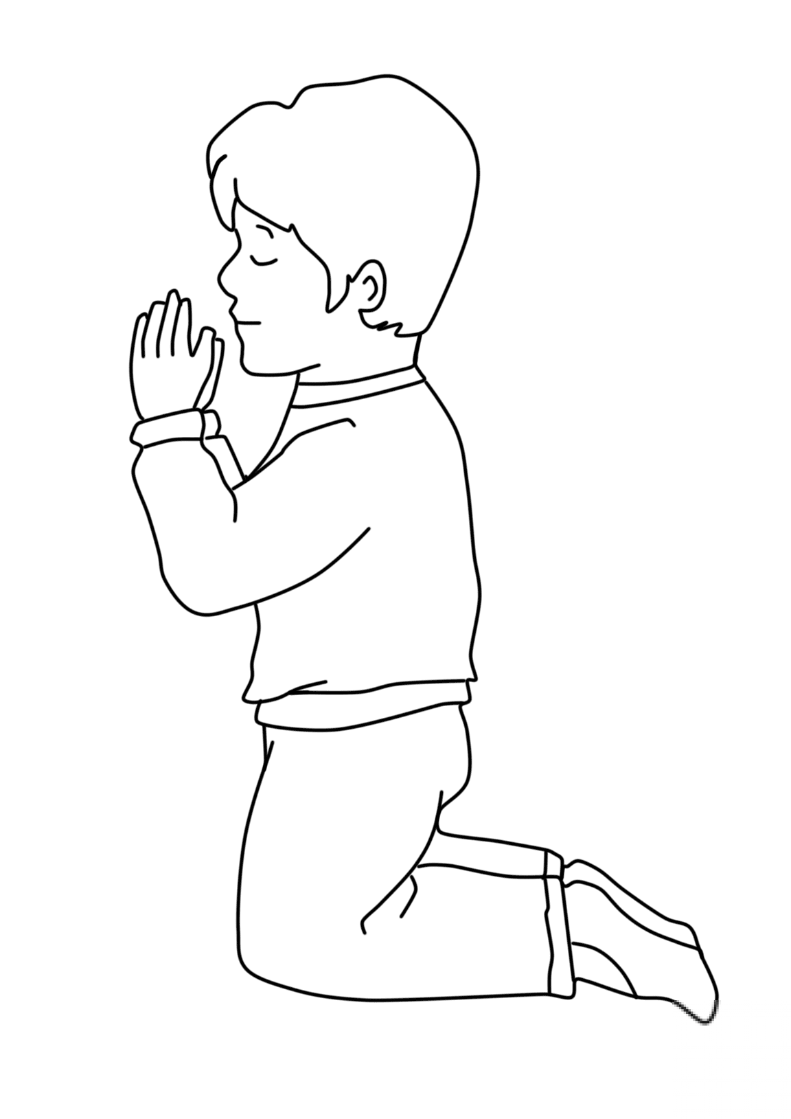 Praying Boy